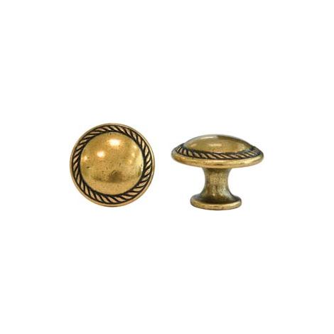 POMOLI PER MOBILI MOD.24223 IN ZAMA ORO DI VALENZA- - ø mm.30 - 5 pezzi METALSTYLE