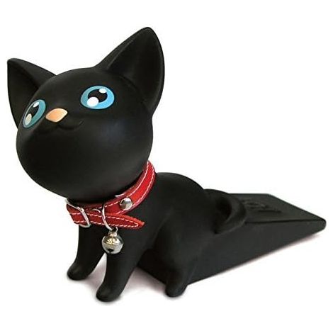 Stop Porte Chat - En Silicone Souple - Pour Fente de Porte 9 à 25 mm - Antidérapant - Sans Rayure - 1 Pièce (1/5)