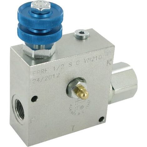 Regolat.flusso 3 vie 1 150-240 FLUIDPRESS FPRF1STVM210 (1/5)