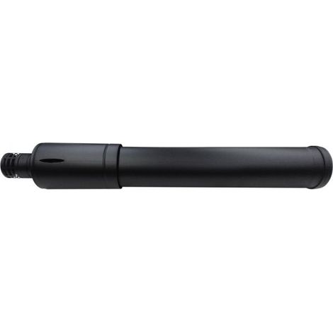 MBM – Conduit de fumée coaxial horizontal 80/130 – Prise d'air pour poêle à granulés – Installation simple en façade – Fabriqué en Italie