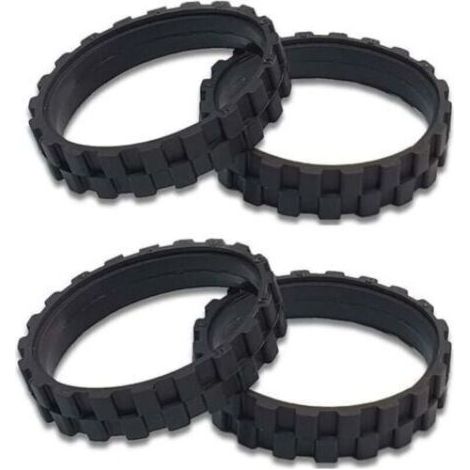 Pair Pneus compatibles avec les roues des robots aspirateurs iRobot Roomba séries 500, 600, 700, 800 et 900 (1/5)