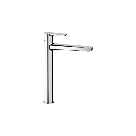 Miscelatore monocomando lavabo alto reflex senza scarico cromo