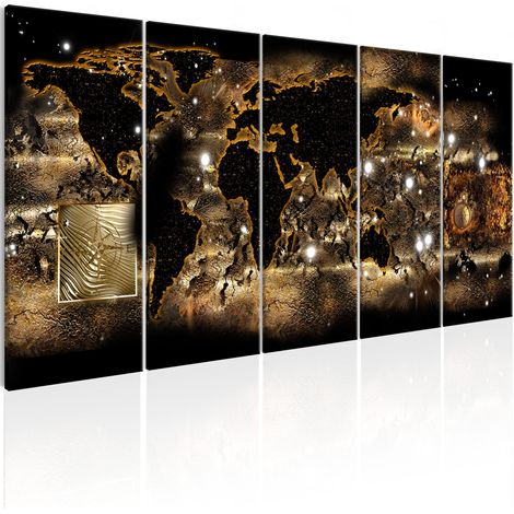 Quadro - World at Night - 200x80 (1/4)