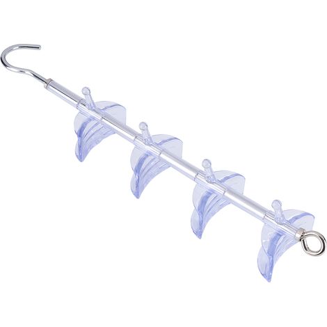 Porte-sacs à main rotatif, cintre suspendu transparent (1/5)