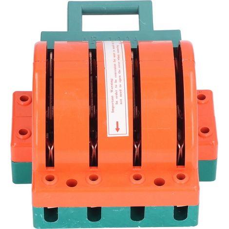 Interrupteur Couteau 100A 4 Pôles à Double Jet pour Disjoncteur Électrique Appareils Ménagers (1/5)