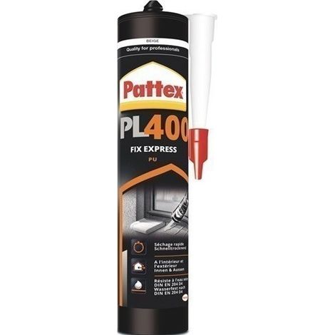 Adhesivo Montaje Pu 495Gr Beige Express Pl 400 Cart Pattex