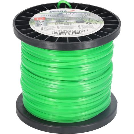 Altri utensili da giardino motorizzati Dedra 80z24902 filo quadrato 2.4mm 90m (1/3)