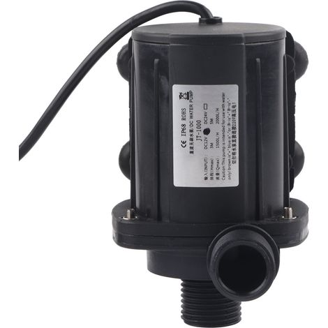 Pompe à eau brushless DC 12V, débit 3m, 40°C-100°C, Mini pompe de surpression hydraulique (1/5)