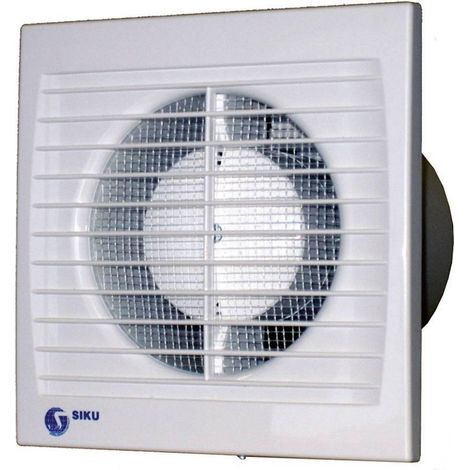 Ventilador de pared y techo Siku Silenta blanco 15 cm