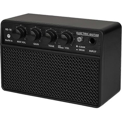 Kleiner, tragbarer Lautsprecher für E-Gitarre, ideal für tägliches Üben und Straßenauftritte. (1/5)