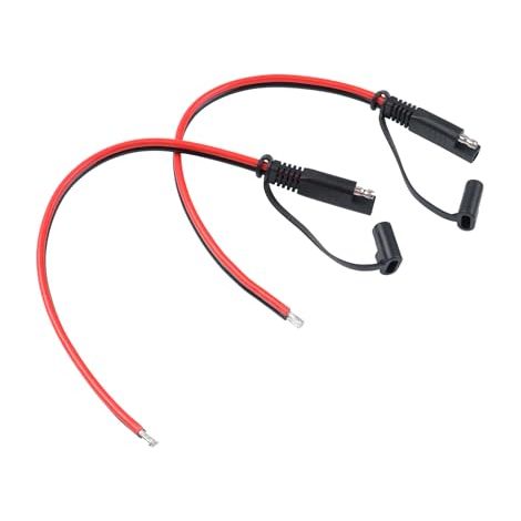 Lot de 2 câbles d'extension SAE 12 AWG à déconnexion rapide pour camping-car, remorque, moteur à la traîne, bateau et plus encore (1/5)