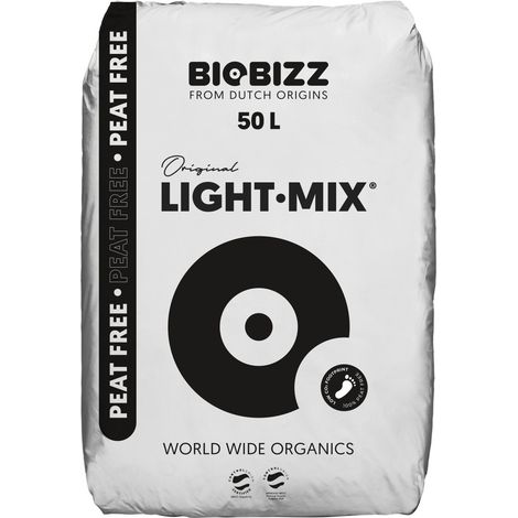 BioBizz Blumenerde Light-Mix torffrei 50 Liter (1/3)