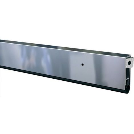 Plinthe automatique en aluminium 10mm – Descente 12mm – Bas de porte pour espaces confinés – Calfeutrage efficace – Ellen