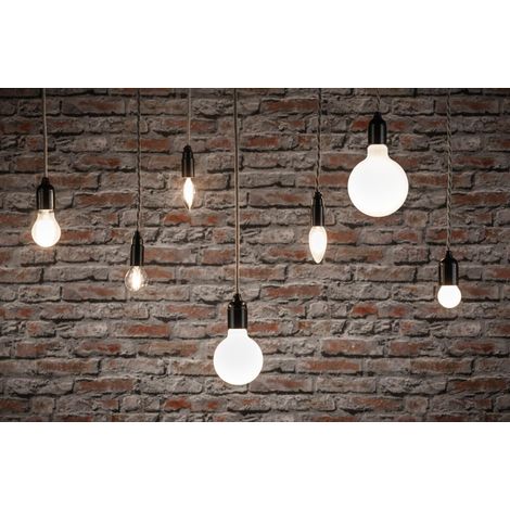 Lampe LED sphérique 5 watts gradable Ampoule Dépolie, Blanc Éclairage synthétique Lumière 4000 K E14 (1/5)