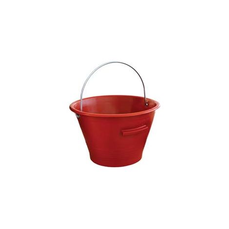 SECCHIO MURATORE TIPO MEK-EDIL- - ø mm.360 - lt.14 - rosso - 10 pezzi