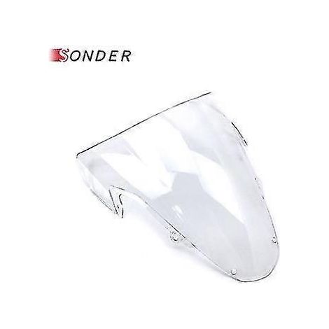 Pare-brise double bulle transparent pour Suzuki GSX-R 1000 K3 (2003-2004) (1/5)