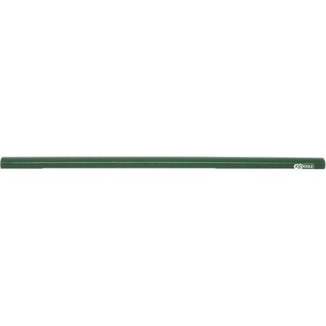 Kstools – Crayon de maçon plat ovale vert 250mm – Pour béton armé – Peinture résistante – Poids léger 10g (1/6)