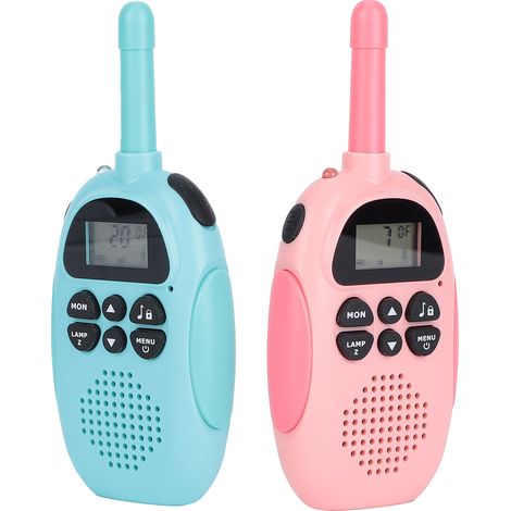 Talkie-walkie sans fil pour enfants, idéal pour les aventures en plein air, pour les parents et les enfants. Émetteur-récepteur pour filles et garçons. (1/5)