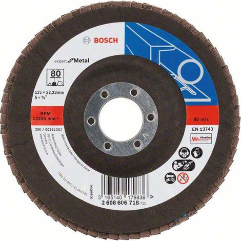 Polierpad X551 Expert für Metall Ø 125 mm BOSCH 2608606718 (1/5)