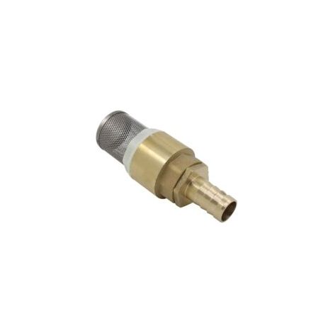 Clapet anti-retour avec crépine 1/2 3/4 1 pouce avec manchon 12 16 19 mm - clapet anti-retour avec crépine (filetage 1 pouce + raccords de tuyauterie 19 mm) (1/3)
