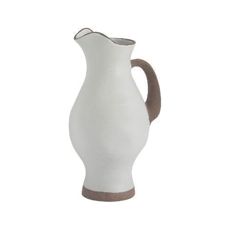 ANDREA HOUSE AX24058 Jarra Cerámica Bl 19X17,5X36,5Cm - ref: AX24058