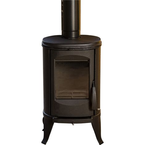 FUNDICIO - Poêle à bois en fonte Modèle ELIPTIKO 7,5 kW (1/5)