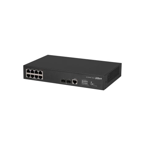 Dahua technology access dh-as4300-8gt2gf managed switch l2/l2+ gigabit ethernet (10/100/1000) schwarz