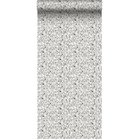 papier peint fleurs noir et blanc  - Sanders & Sanders (1/4)