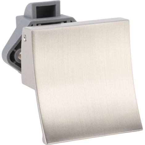 Montagesatz für Türschlossgriffe aus Metall und Nylon für 7-mm-Öffnungen an Wohnmobilen und Yachten P07 SN (gebürstetes Nickel) (1/5)