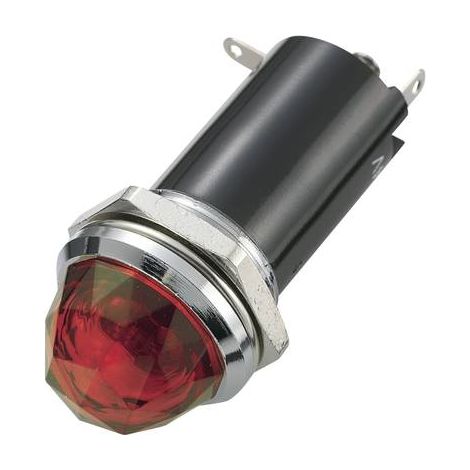 Tru Components – Voyant lumineux pour interrupteur et prise – Indice de protection IP20 – 1 pc – Témoin lumineux TC-R9-72B
