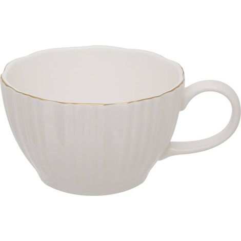 Cuenco para el desayuno Daphné, 395 ml, blanco - Atmosphera créateur d'intérieur
