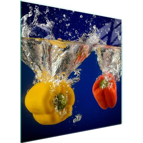 Protezione in vetro per piano cottura 50x52 Paprika (1/5)