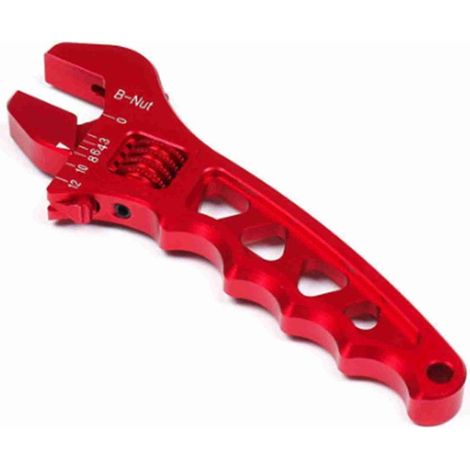 Clé de réglage rotation fluide antirouille légère pour réparations domestiques et automobiles rouge (1/5)