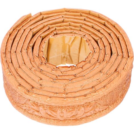 Plinthe en mousse auto-adhésive de 4 cm, bord autocollant et (1/5)
