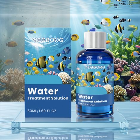 Clarifiant d'eau - Produit nettoyant et clarifiant quotidien pour la maison et les aquariums - 50 ml (1/5)