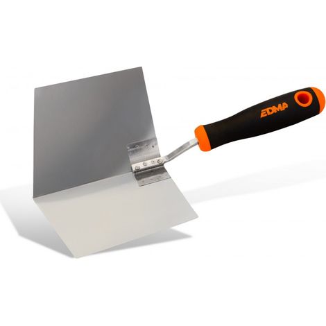 [65455-Edma] Couteau à enduire EDMA en inox angle intérieur (1/3)