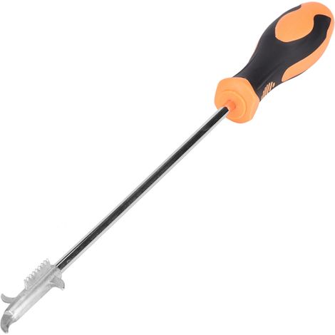 Outil de nettoyage des rainures de pneus de voiture, crochet pour enlever les cailloux et les graviers des rainures de la bande de roulement. (1/5)