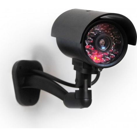 Caméra de surveillance factice compacte