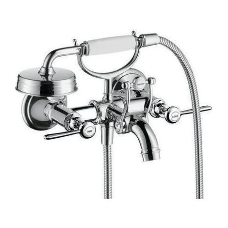 hansgrohe AXOR Montreux 2-Griff-Wannenarmatur Aufputz, (1/3)