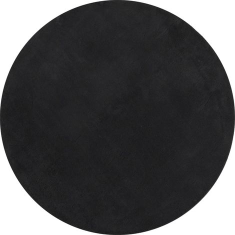Maison Exclusive - Tappeto a Pelo Corto HUARTE Morbido e Lavabile Nero Ø 120 cm (1/5)