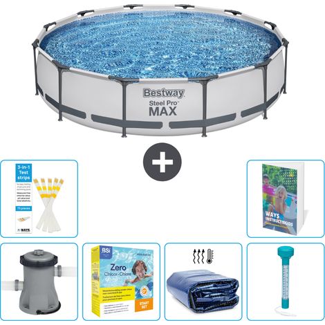 Bestway Steel Pro MAX Rund - 366x76 cm - 7-teilig S184