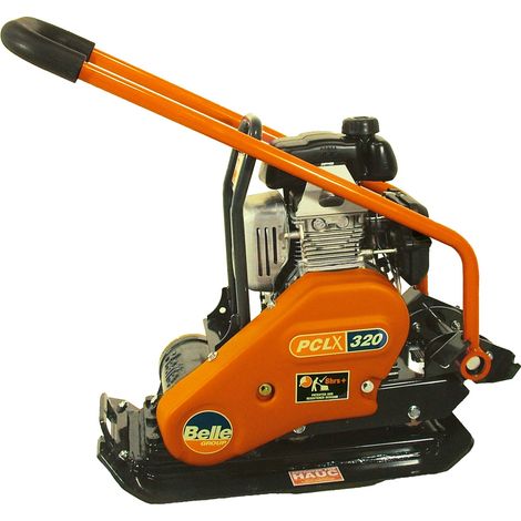 BELLE PCLX Leichte Rüttelplatte mit Gummimatte 320 mm (1/2)