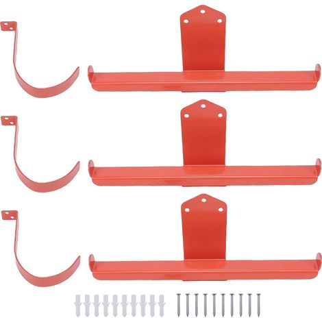 Cintre pour souffleur de feuilles de sac à dos, 3 paquets de support mural pour pulvérisateur, support de rangement robuste pour tronçonneuse, organisateur d'outils de Garage. (1/5)