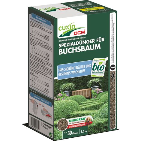 CUXIN DCM Spezialdünger für Buchsbaum 1,5kg