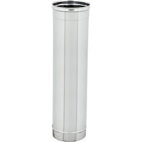 Canna inox cm 100 diametro 160 304l - zinco calabria