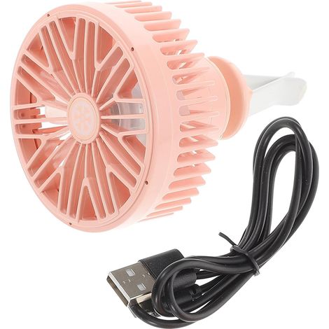 Ventilateur de Voiture Portable Fête Estivale pour Aération USB (1/5)