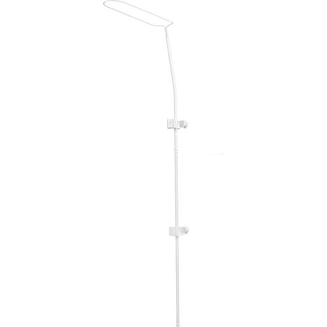 Support ciel de lit bébé flèche à accrocher – Métal – Hauteur 142 cm – Pour berceau ou lit bébé – Tega Baby
