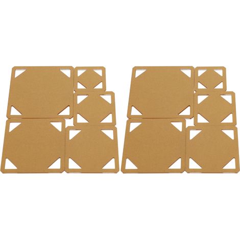 10 pochoirs acryliques pour patchwork et quilt, outils de bricolage.