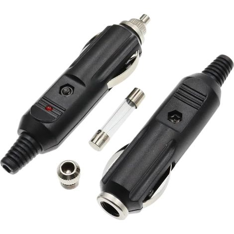 Encendedor de coche, enchufe de baquelita para encendedor de coche, cargador de encendedor de coche