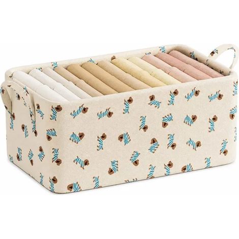 Boîte de rangement pour vêtements - Armature en acier rigide et non déformable - Rangement dans le dortoir et l'armoire (1/5)